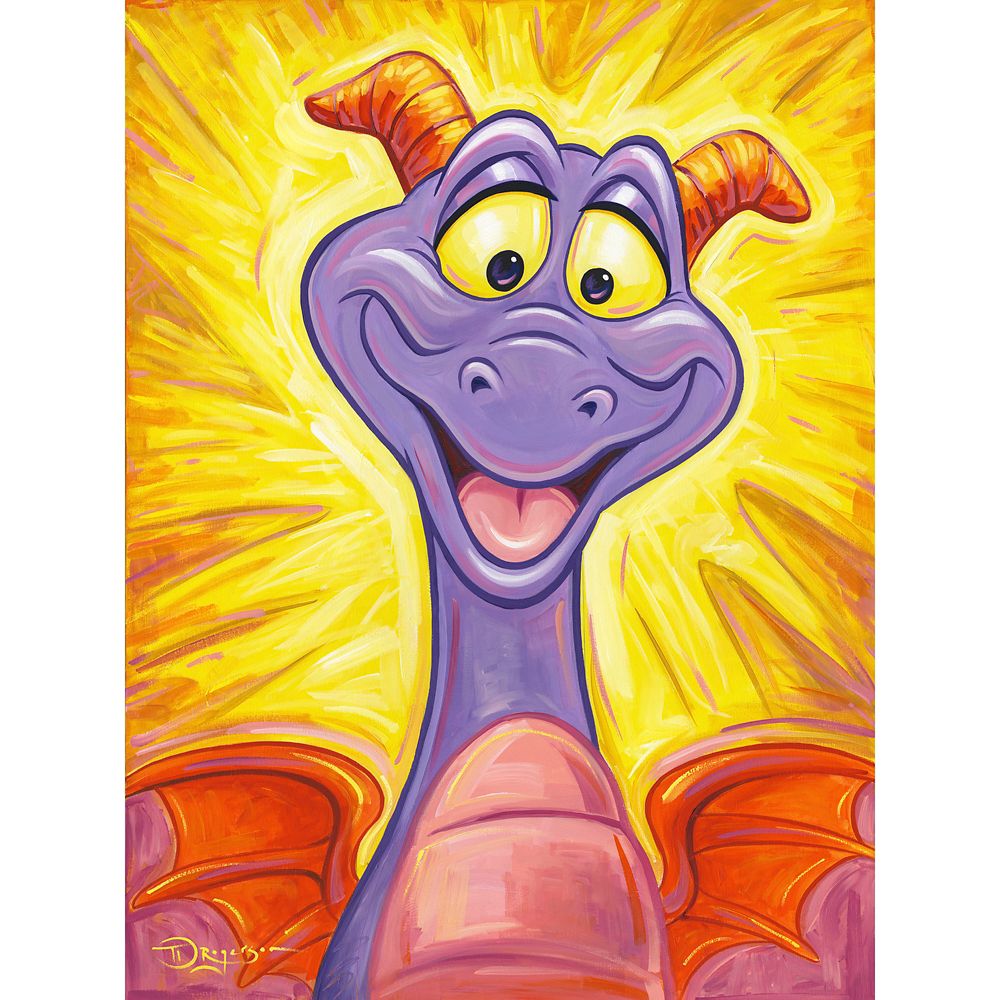 Figment ''Figment Burst'' Gallery Wrapped Canvas by Tim Rogerson &ndash; Limited Edition
