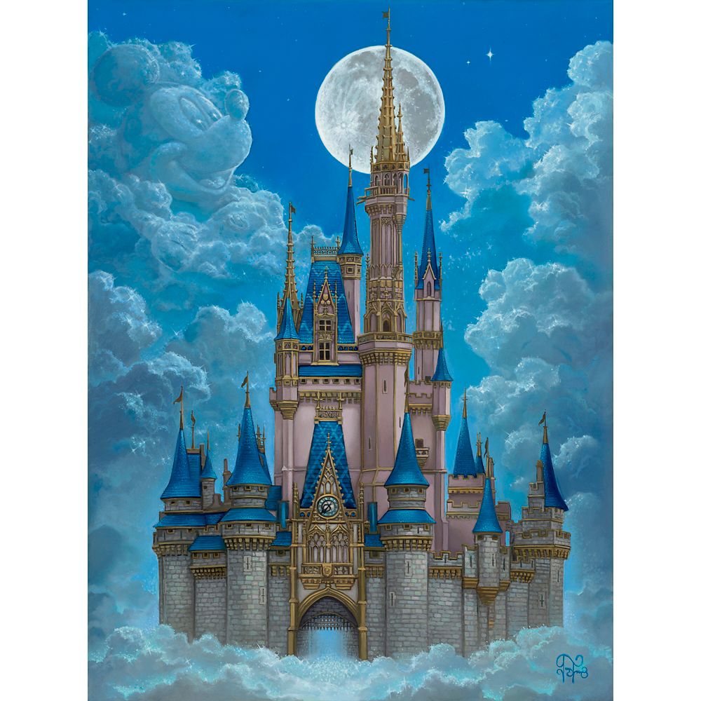 Cinderella Castle "The Castle of Magic" Gallery Wrapped Canvas by Jared Franco &ndash; Signed Limited Edition