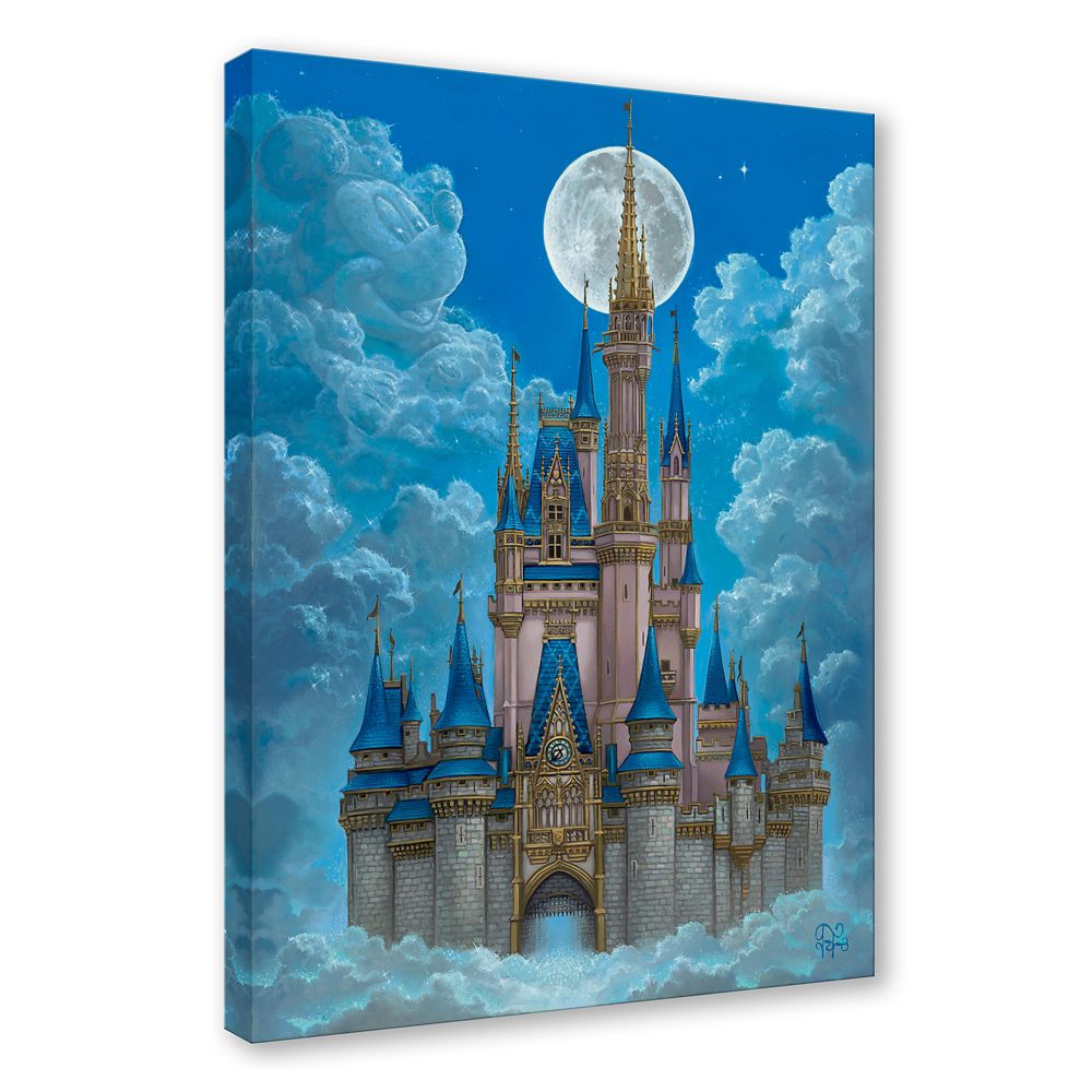 Cinderella Castle "The Castle of Magic" Gallery Wrapped Canvas by Jared Franco &ndash; Signed Limited Edition