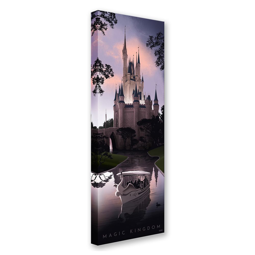 ''Walt Disney World Icons: Magic Kingdom'' Gallery Wrapped Canvas by JC Richard &ndash; Signed Limited Edition