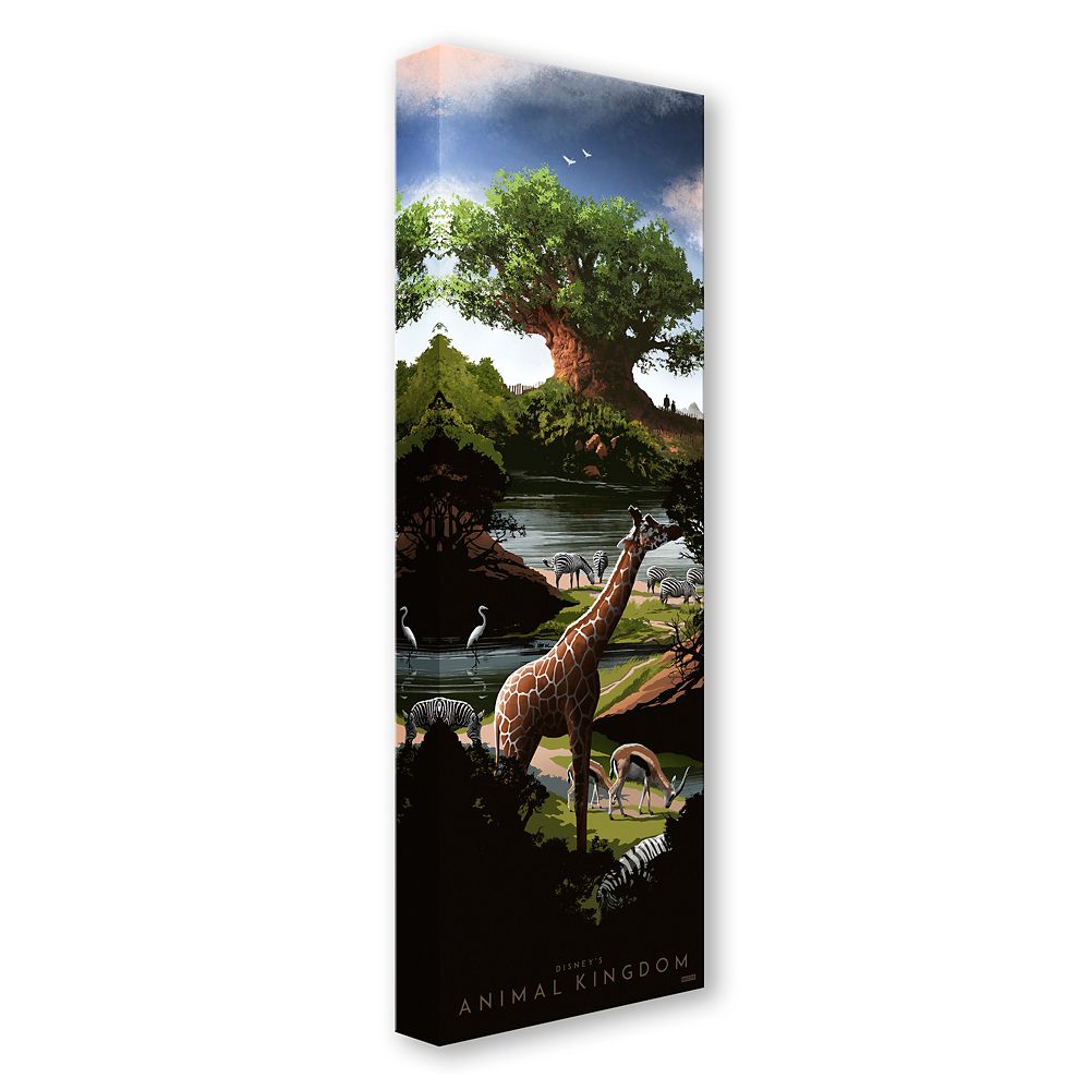 ''Walt Disney World Icons: Disney's Animal Kingdom'' Gallery Wrapped Canvas by JC Richard &ndash; Limited Edition