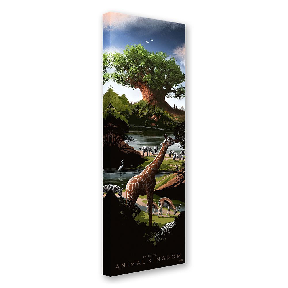 ''Walt Disney World Icons: Disney's Animal Kingdom'' Gallery Wrapped Canvas by JC Richard &ndash; Signed Limited Edition