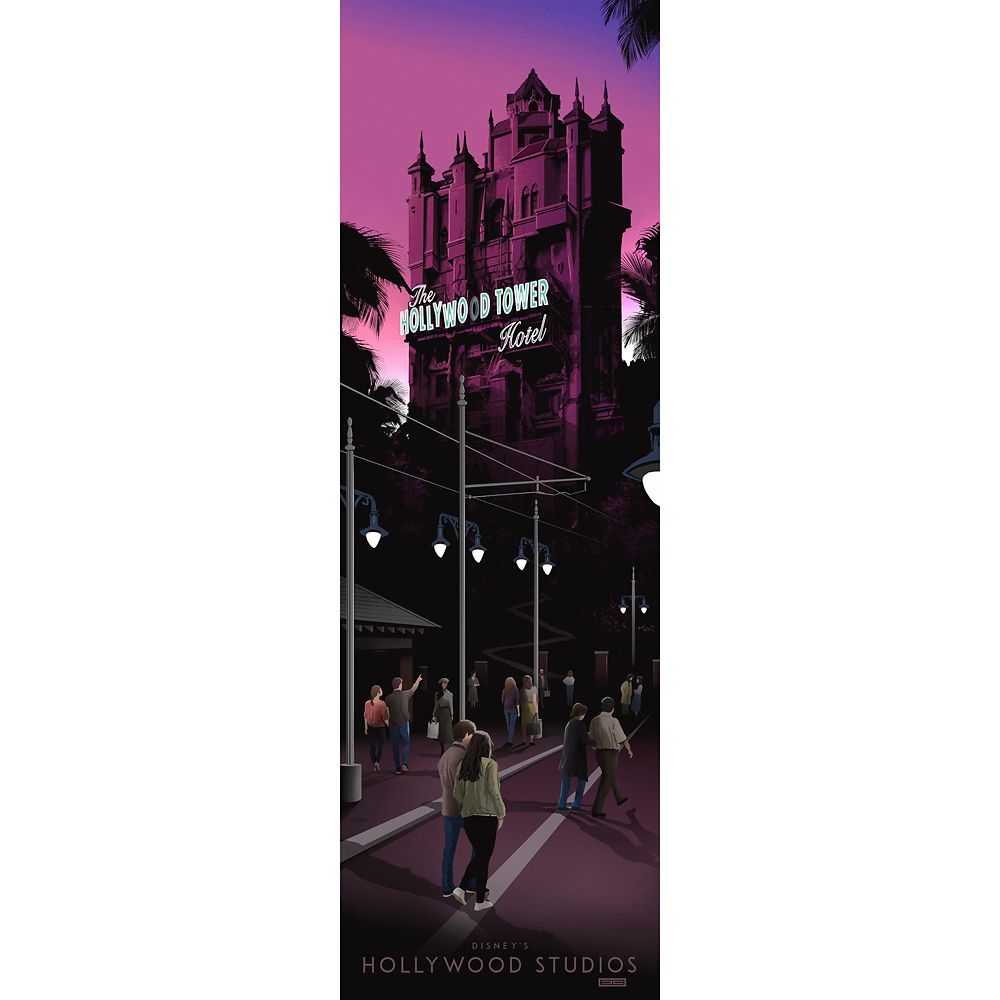 ''Walt Disney World Icons: Disney's Hollywood Studios'' Gallery Wrapped Canvas by JC Richard &ndash; Limited Edition