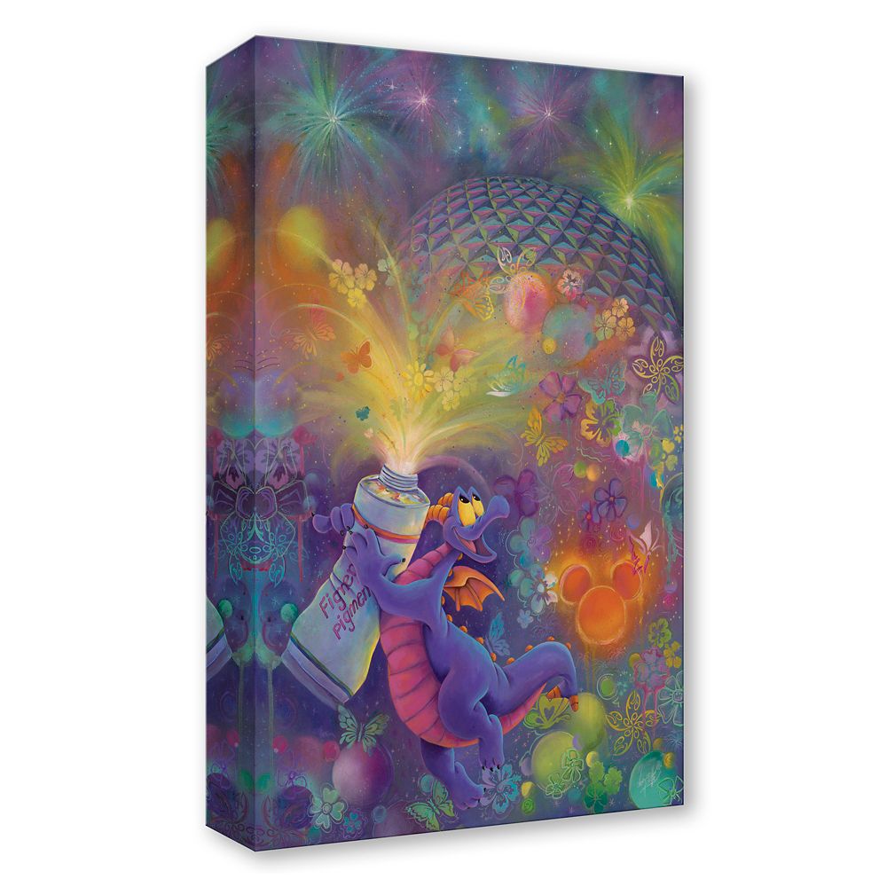 Figment ''Figment's Sparkling Pigments'' Gallery Wrapped Canvas by Denyse Klette &ndash; Limited Edition