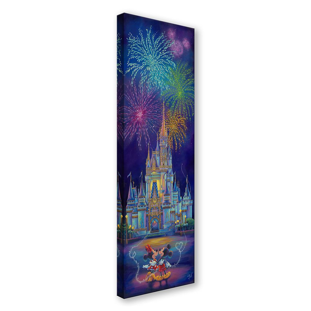 Mickey and Minnie Mouse ''Magic in the Sky'' Gallery Wrapped Canvas by Denyse Klette &ndash; Signed Limited Edition