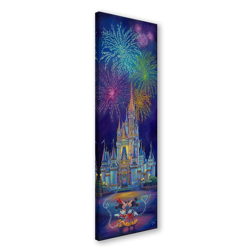 Mickey and Minnie Mouse ''Magic in the Sky'' Gallery Wrapped Canvas by Denyse Klette &ndash; Premiere Signed Limited Edition
