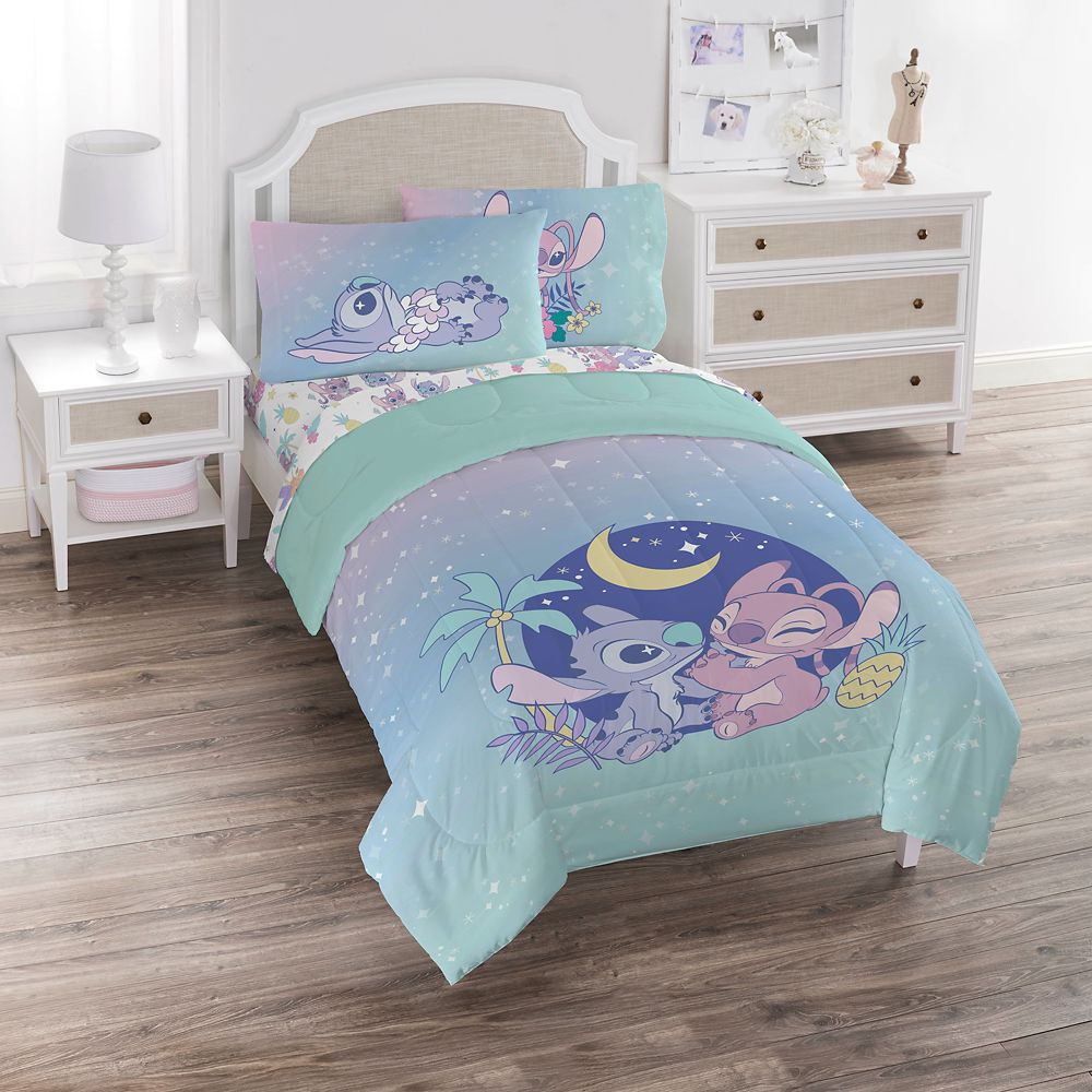 Stitch and Angel Bedding Set - Lilo & Stitch - Twin / Full