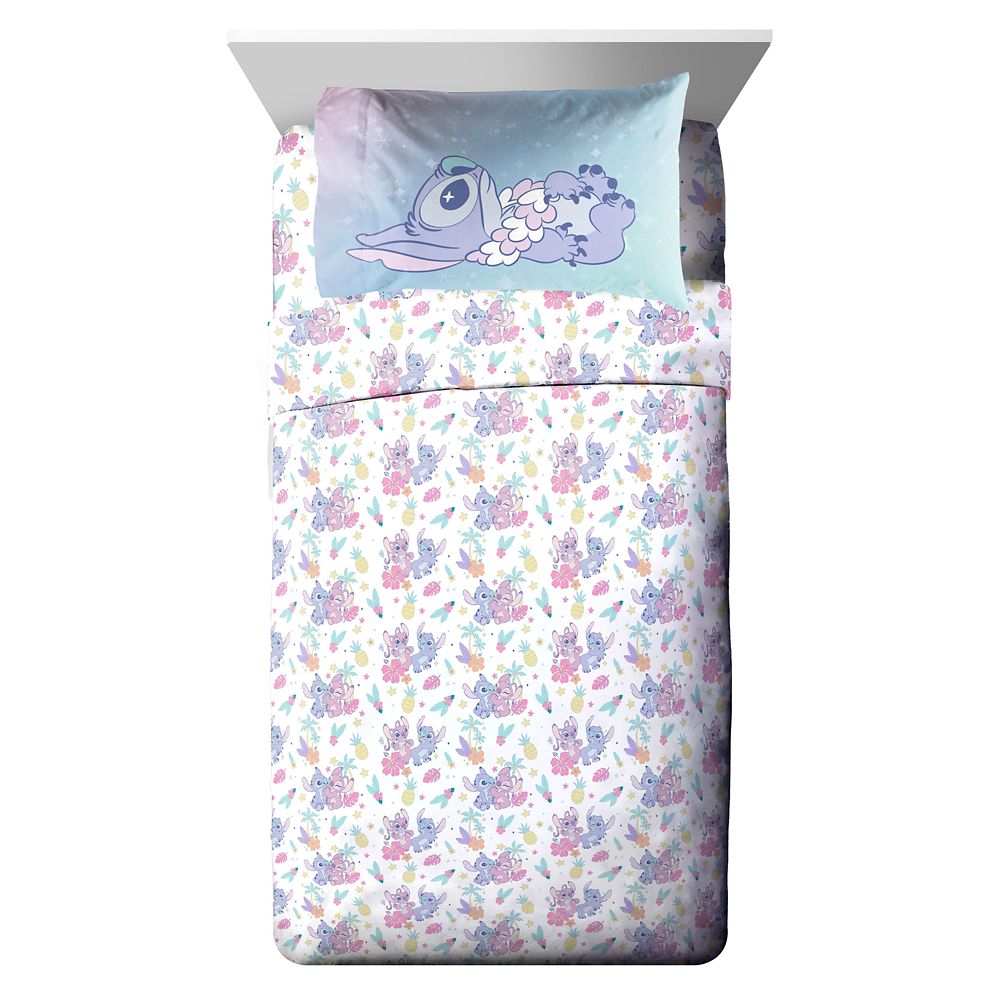 Stitch and Angel Bedding Set - Lilo & Stitch - Twin / Full