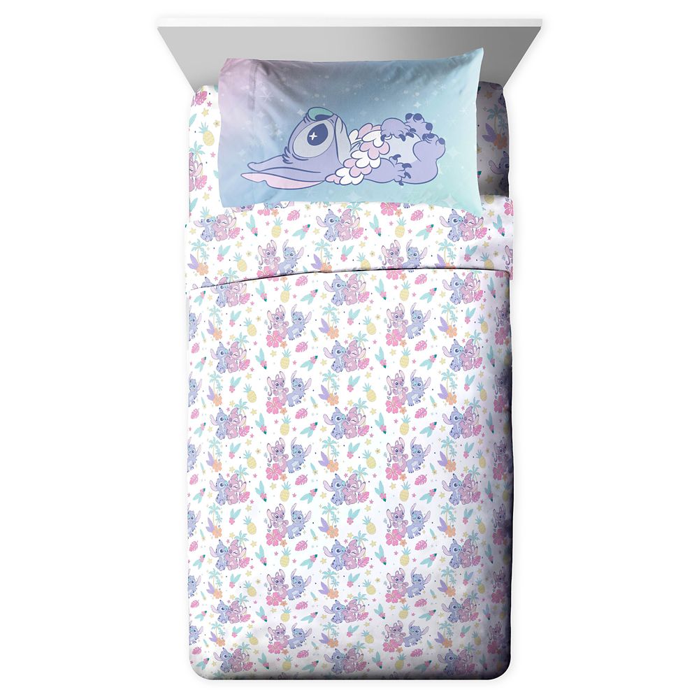 Stitch and Angel Sheet Set Lilo & Stitch Twin / Full Official shopDisney