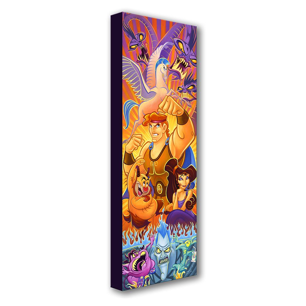 Hercules ''Zero to Hero'' Gallery Wrapped Canvas by Tim Rogerson &ndash; Limited Edition