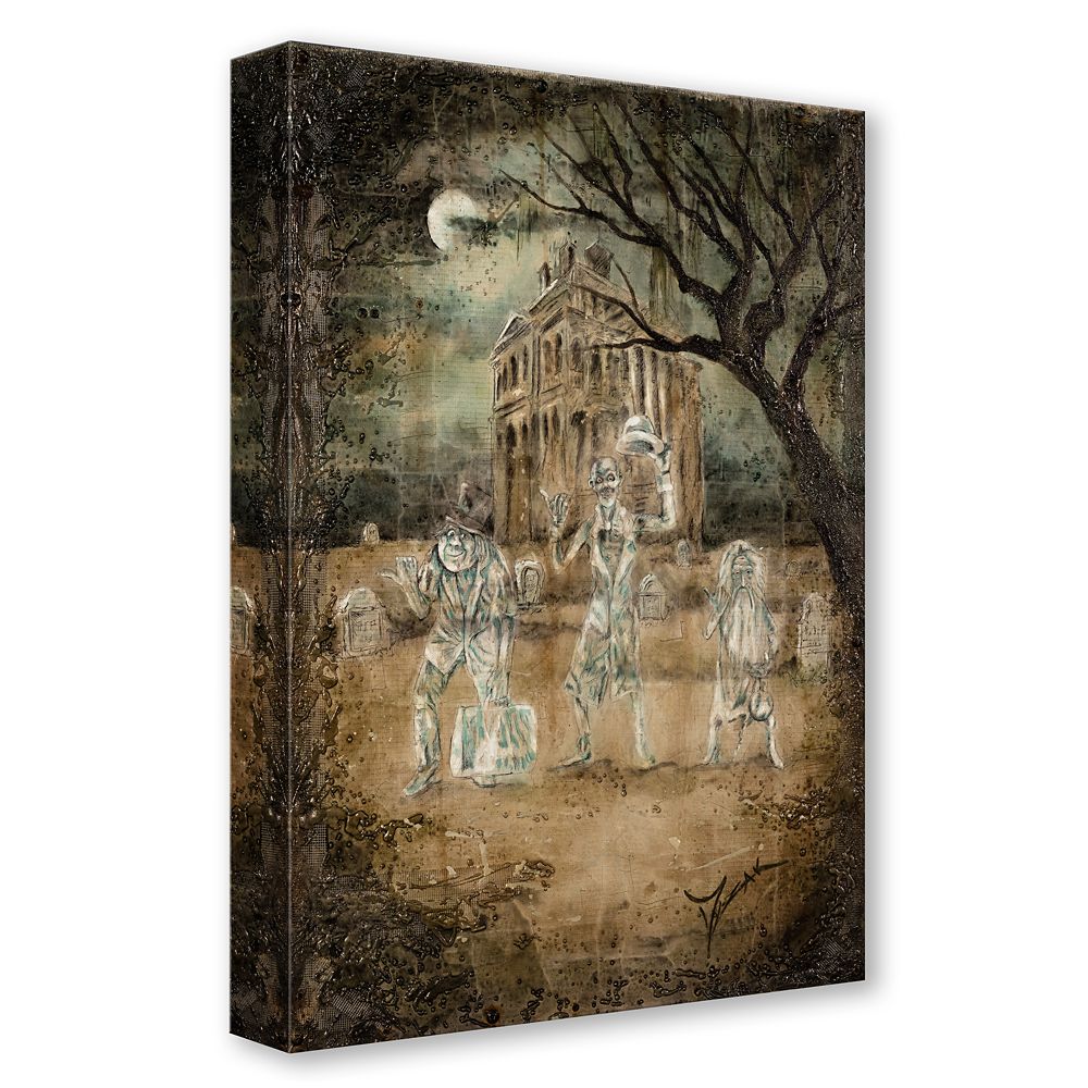 Hitchhiking Ghosts ''Traveling by Moonlight'' Gallery Wrapped Canvas by Trevor Mezak - Limited Edition