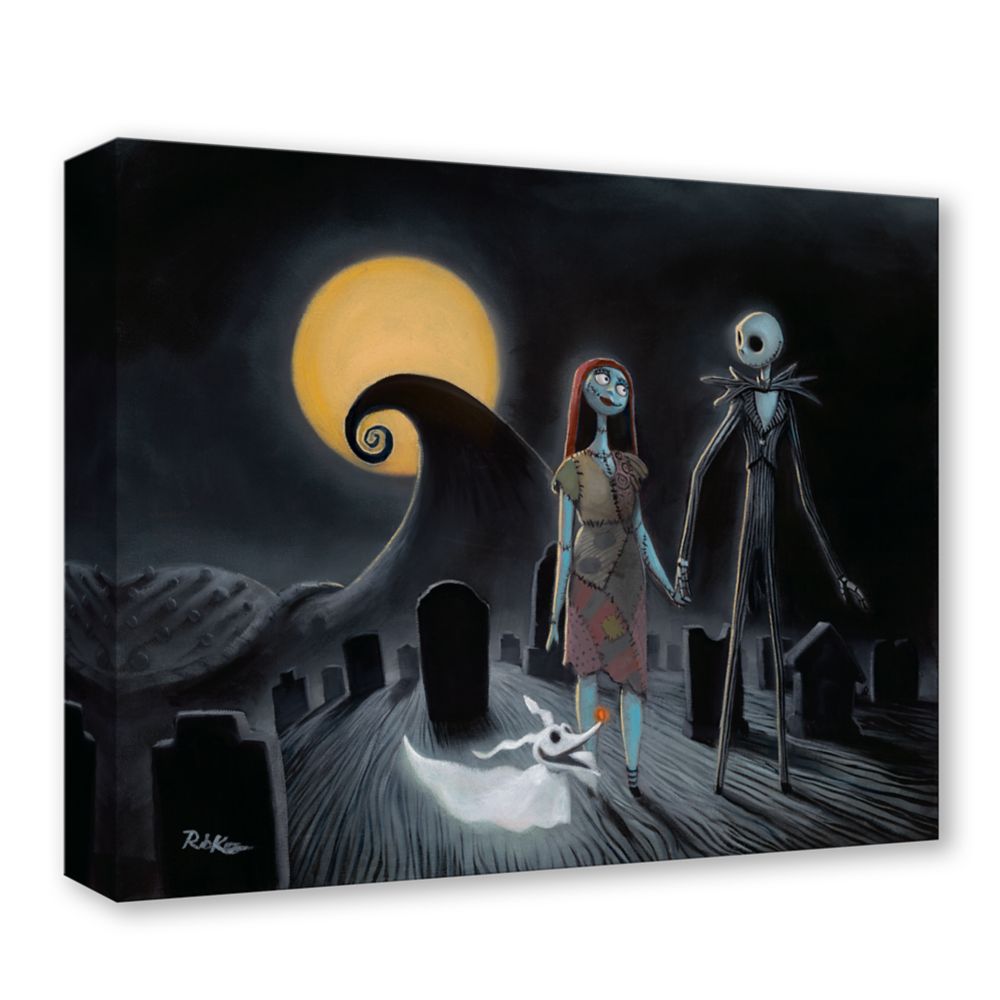 The Nightmare Before Christmas ''Forevermore'' Gallery Wrapped Canvas by Rob Kaz &ndash; Limited Edition