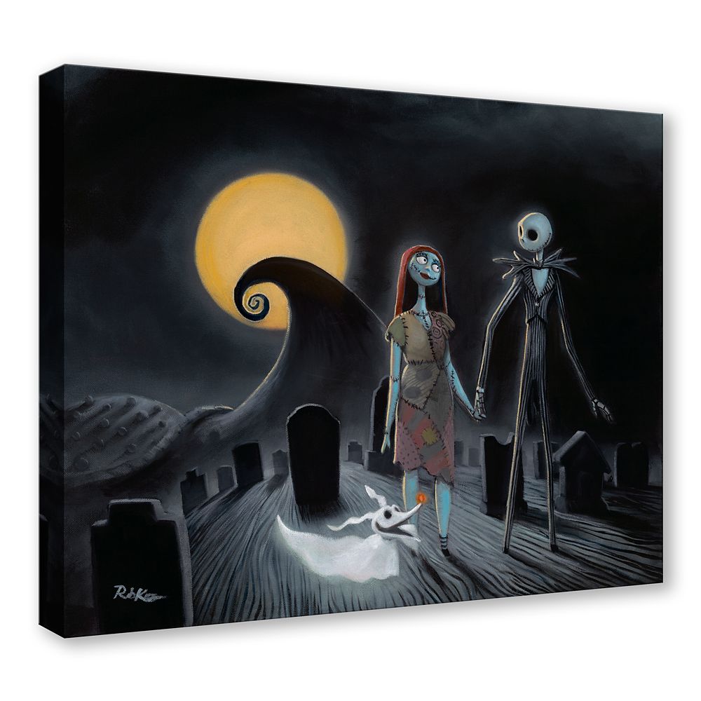 The Nightmare Before Christmas ''Forevermore'' Gallery Wrapped Canvas by Rob Kaz &ndash; Signed Limited Edition