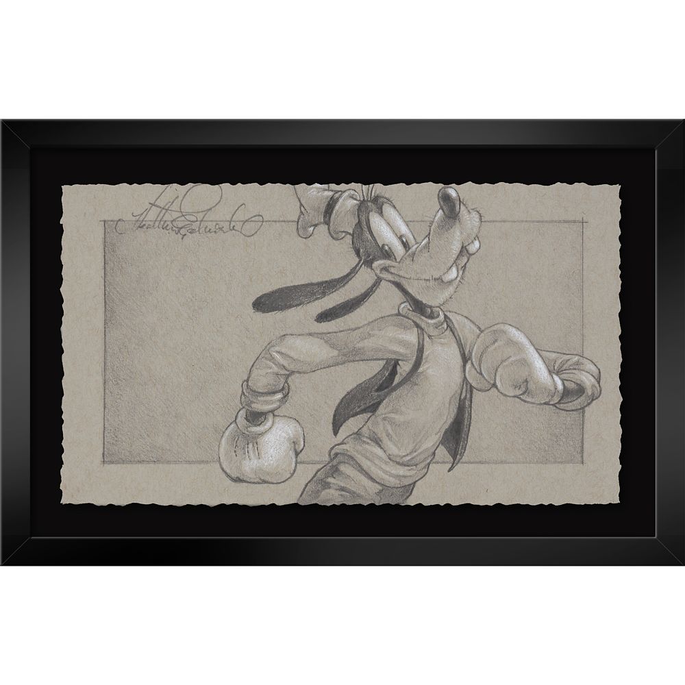 Goofy Things Not That Strange Are False Framed Print by Heather Edwards  Signed Limited Edition Official shopDisney