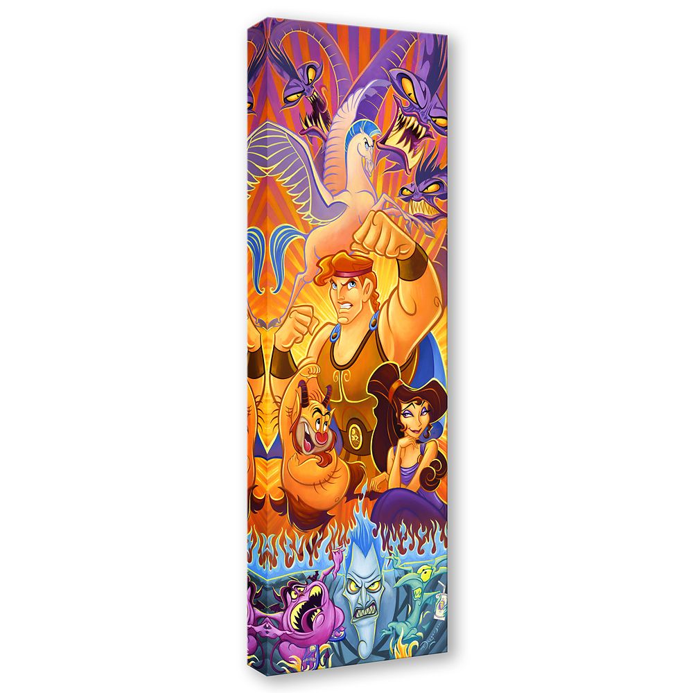 Hercules ''Zero to Hero'' Gallery Wrapped Canvas by Tim Rogerson - Signed Limited Edition