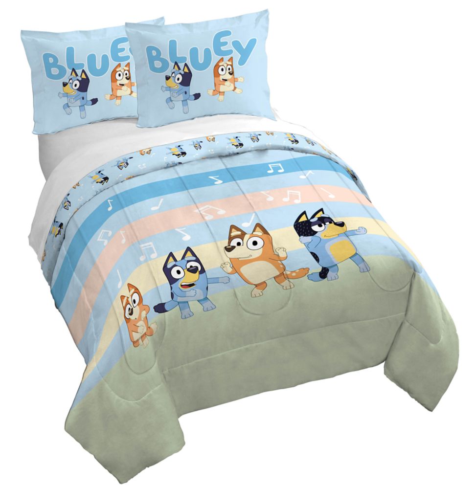 Bluey Comforter and Sham Bedding Set &ndash; Full