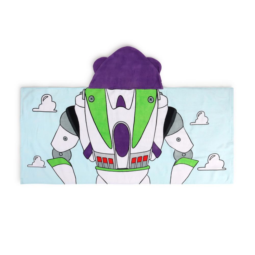 Buzz Lightyear Hooded Towel for Kids &ndash; Toy Story