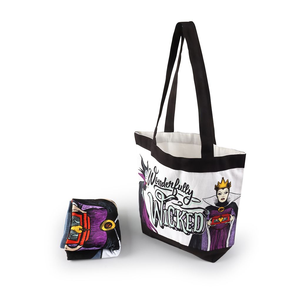 Disney Villains Beach Towel and Tote Bag Set