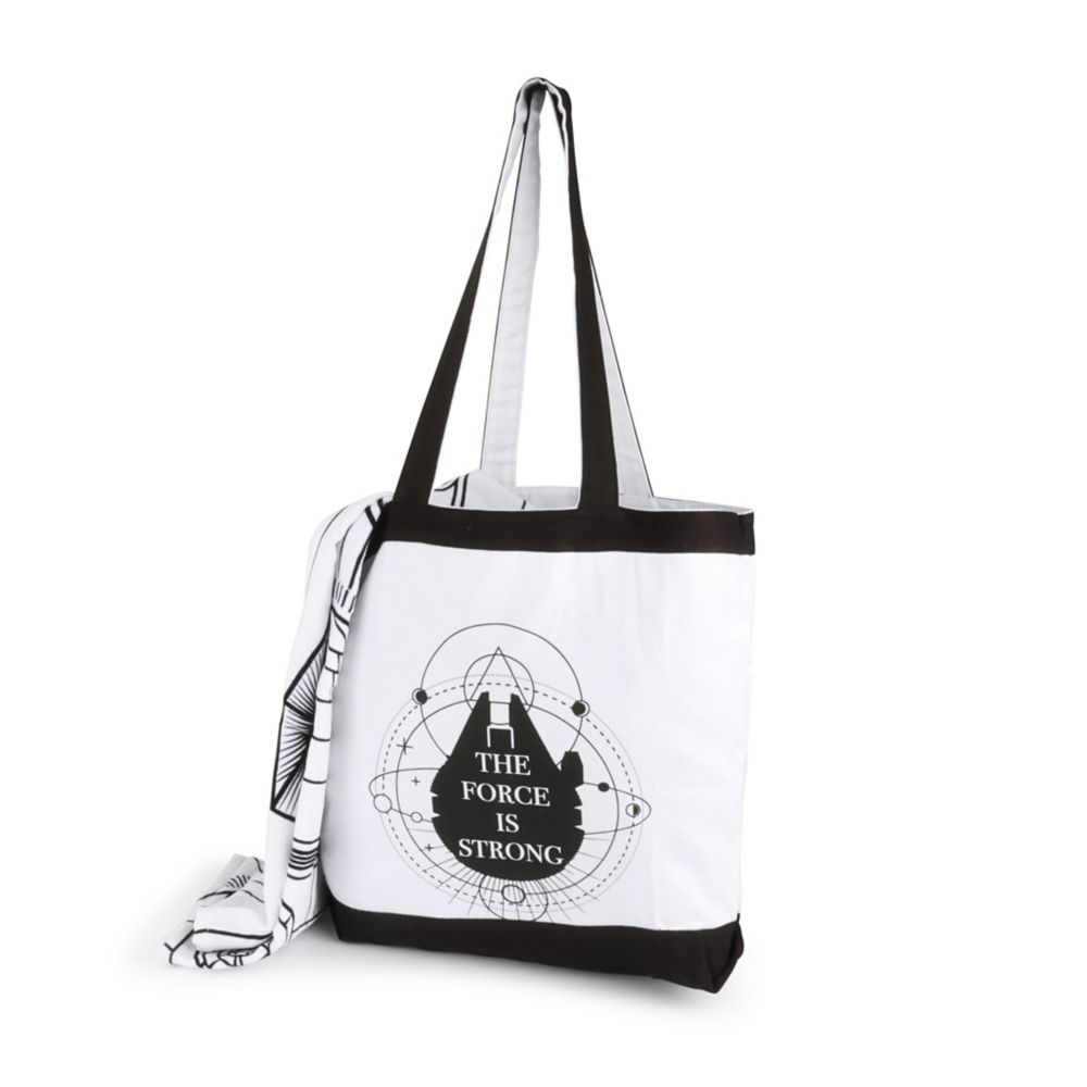 Star Wars Vehicles Beach Towel and Tote Bag Set