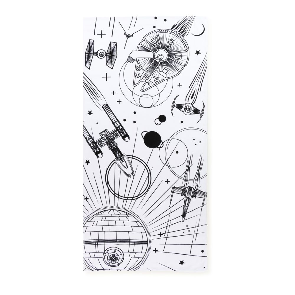 Star Wars Vehicles Beach Towel and Tote Bag Set