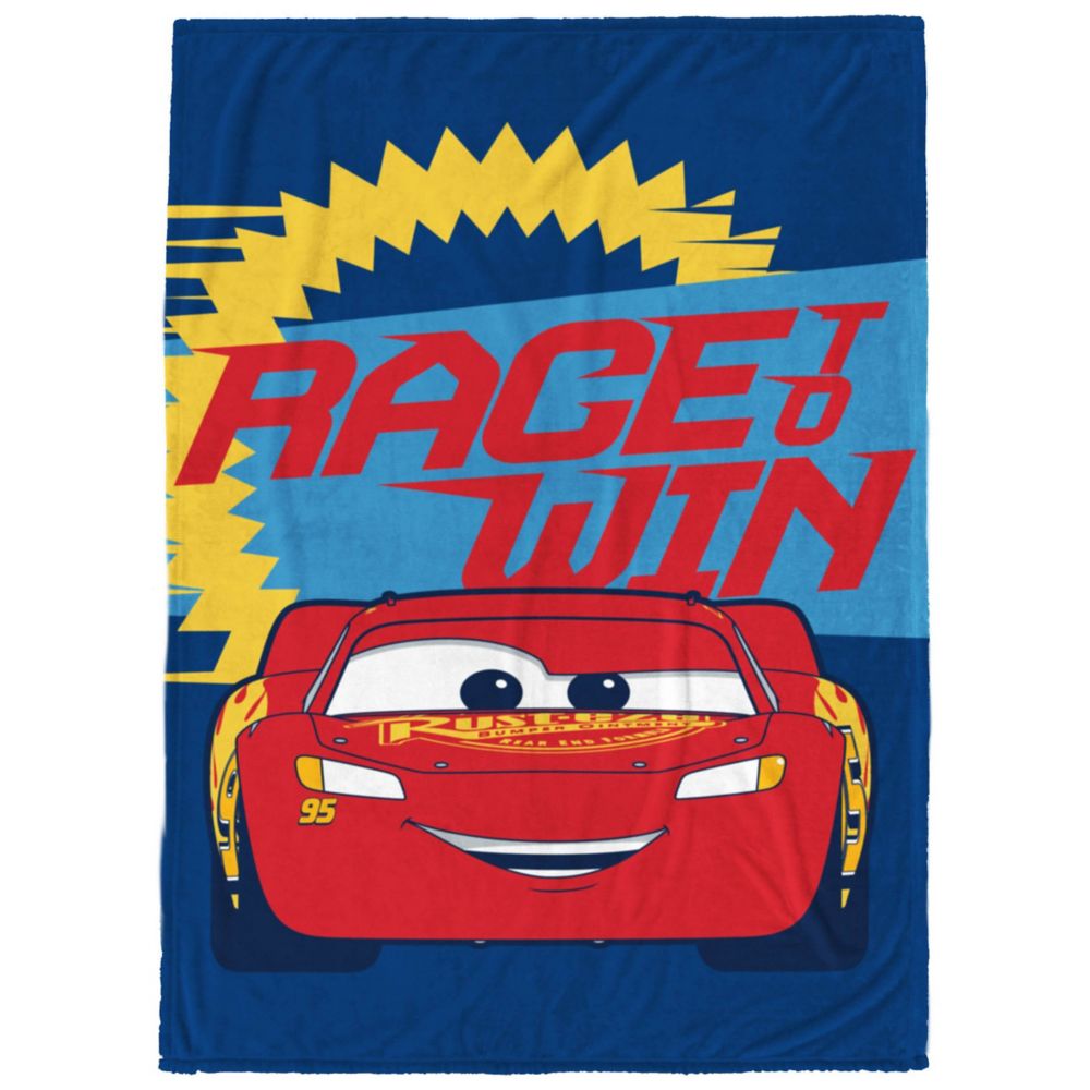 Lightning McQueen Plush Throw Blanket &ndash; Cars