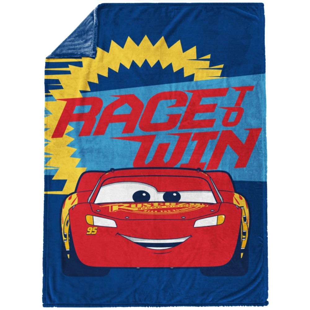 Lightning McQueen Plush Throw Blanket &ndash; Cars