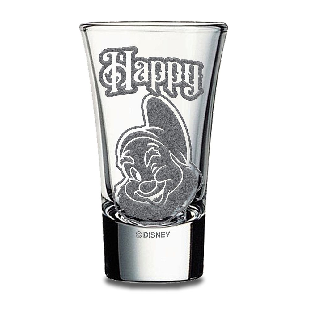 Seven Dwarfs Collectors Set of Glasses by Arribas - Snow White and the Seven Dwarfs - Personalized