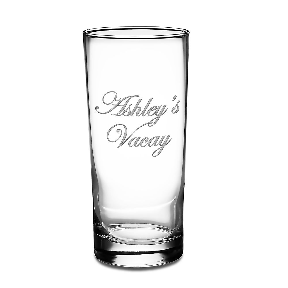 Mickey Mouse and Friends Glass Tumbler Set by Arribas - Walt Disney World - Personalized