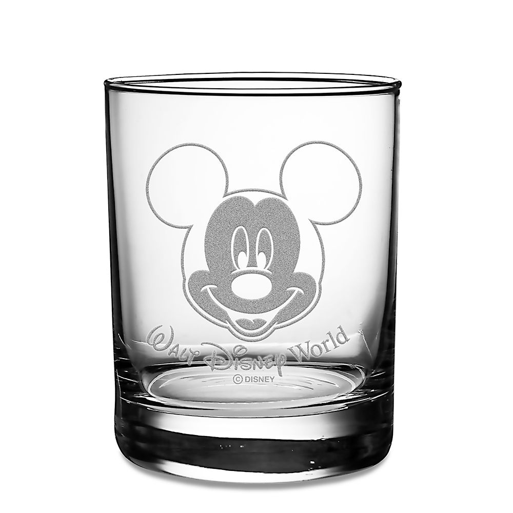 Mickey and Minnie Mouse Glass Set by Arribas &ndash; Walt Disney World &ndash; Personalized