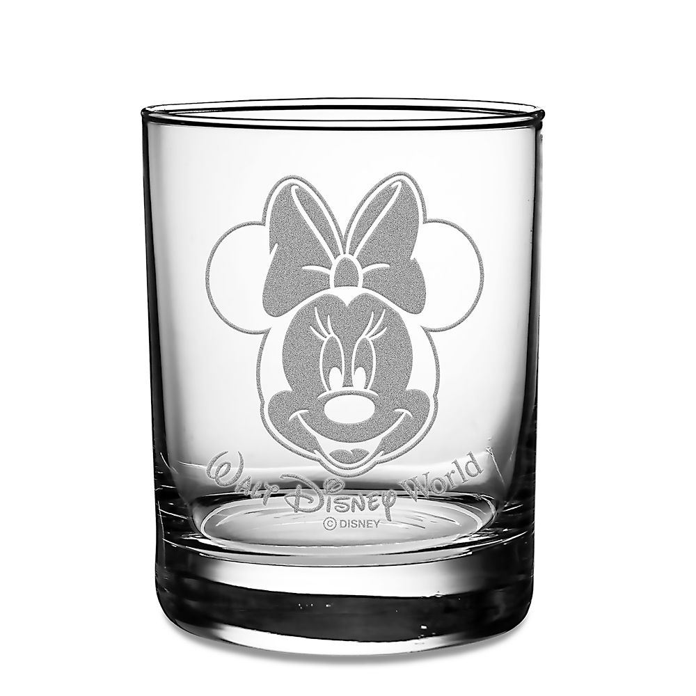 Mickey and Minnie Mouse Glass Set by Arribas &ndash; Walt Disney World &ndash; Personalized