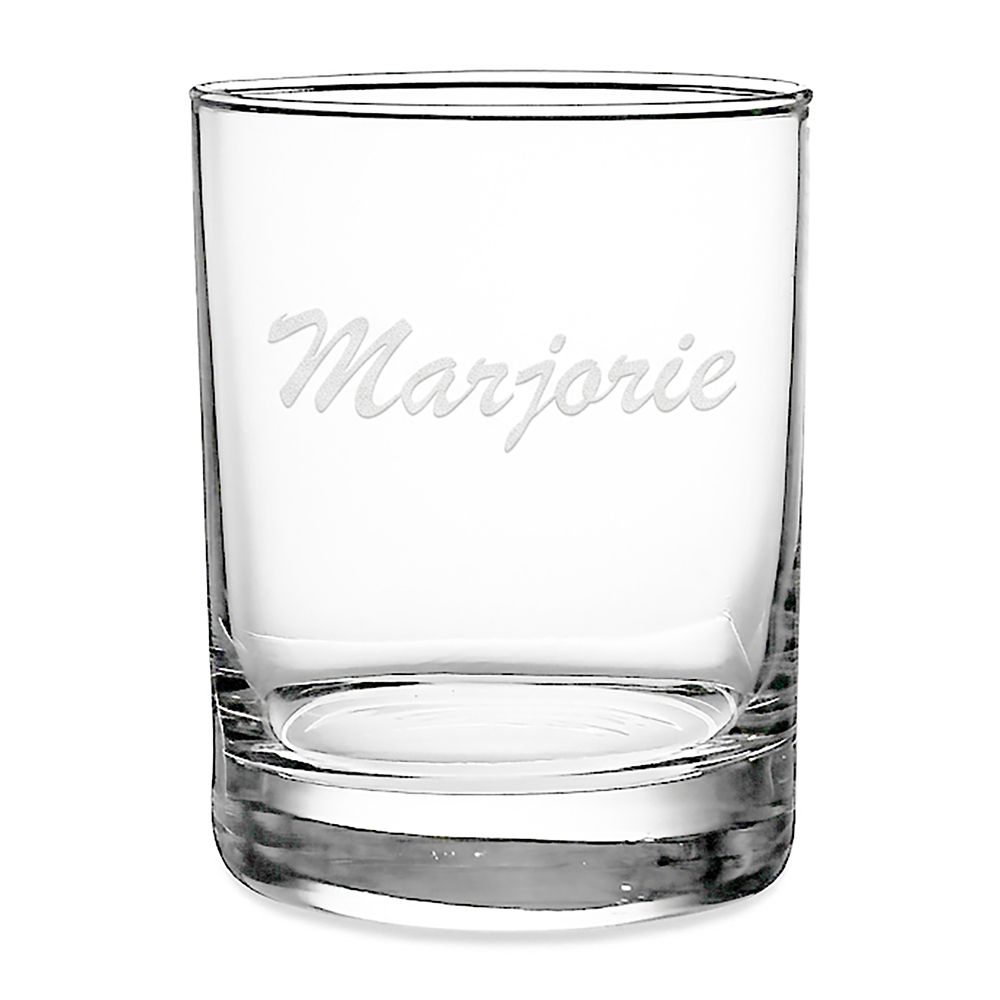 Mickey and Minnie Mouse Glass Set by Arribas &ndash; Walt Disney World &ndash; Personalized