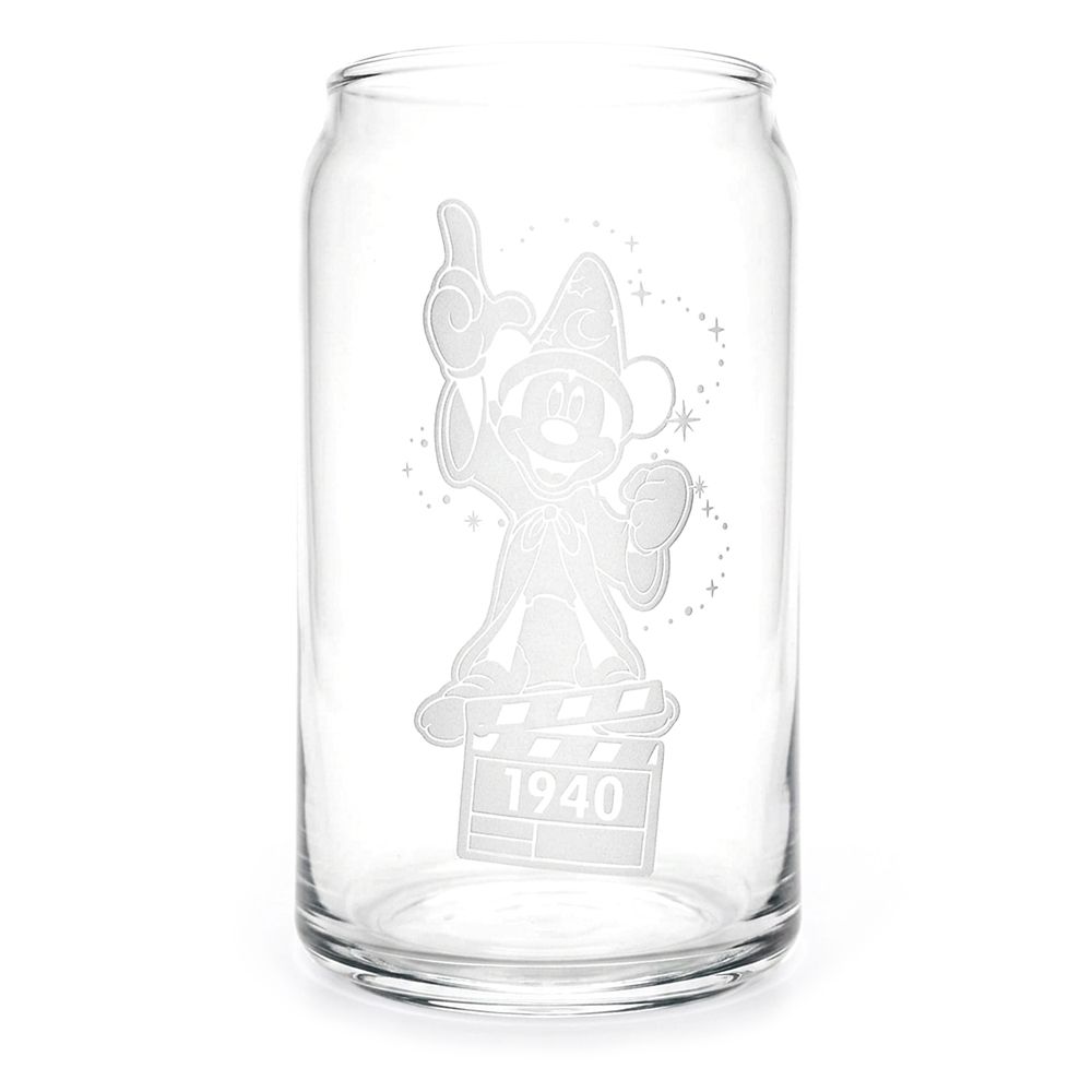 Mickey Mouse Thru the Ears Can-Style Glass Set by Arribas