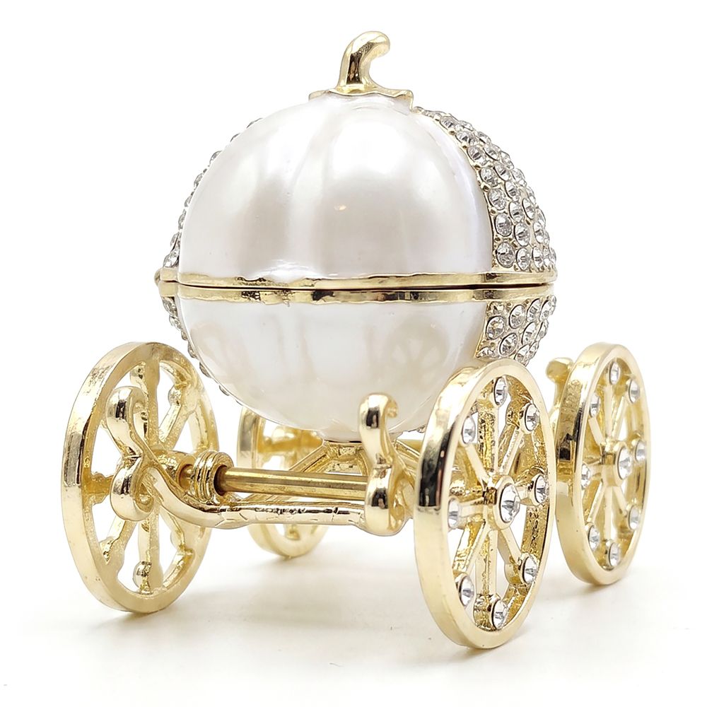 Pumpkin Coach Trinket Box by Arribas &ndash; Cinderella
