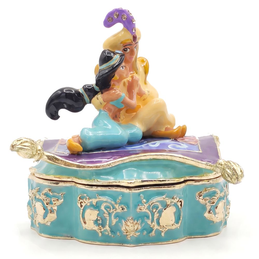 Aladdin and Jasmine Trinket Box by Arribas