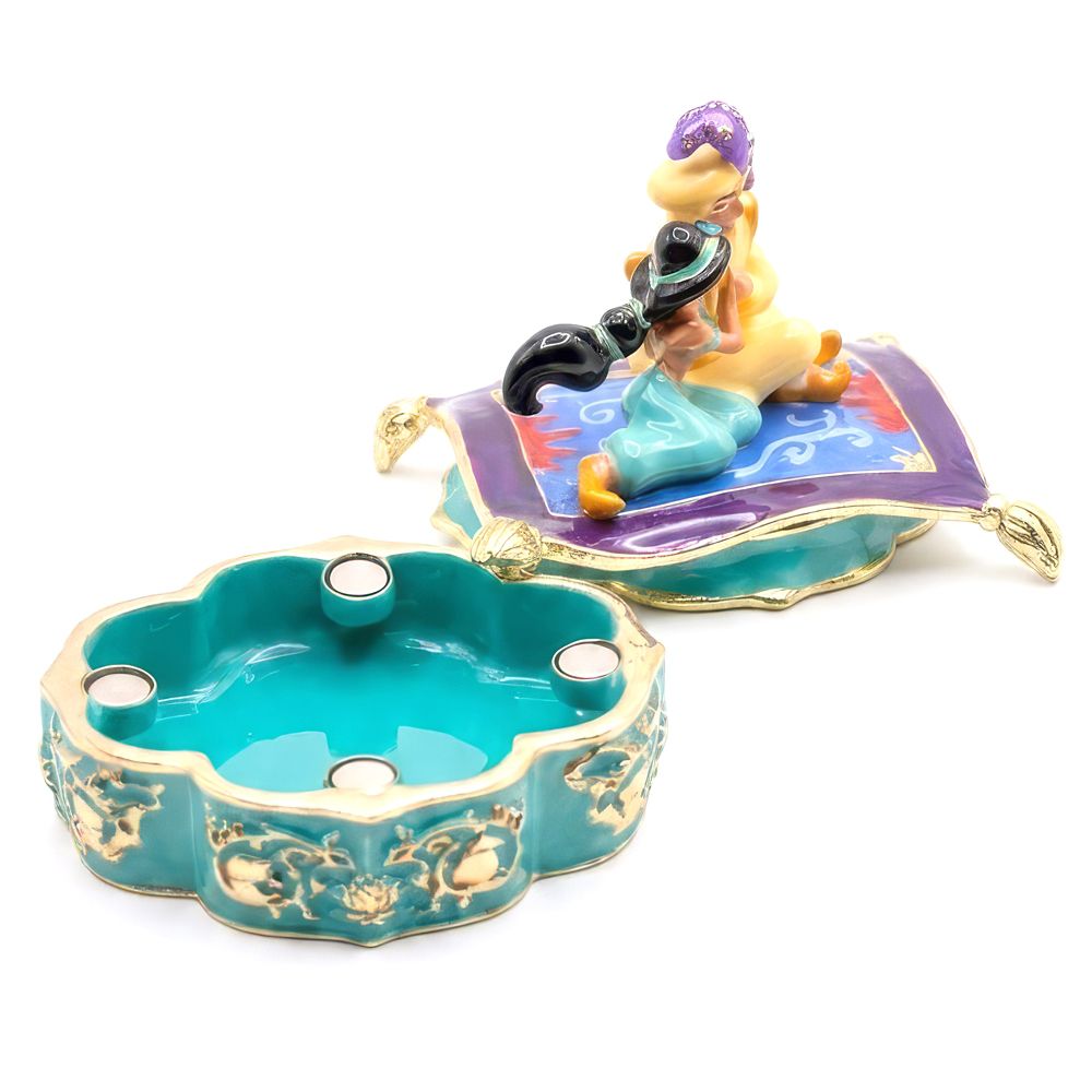 Aladdin and Jasmine Trinket Box by Arribas