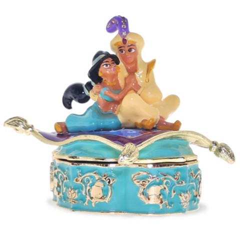 Arribas Brothers Aladdin and Jasmine Trinket Box by Arribas