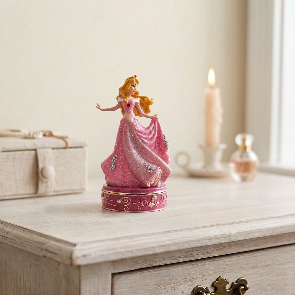 Aurora Trinket Box by Arribas &ndash; Sleeping Beauty