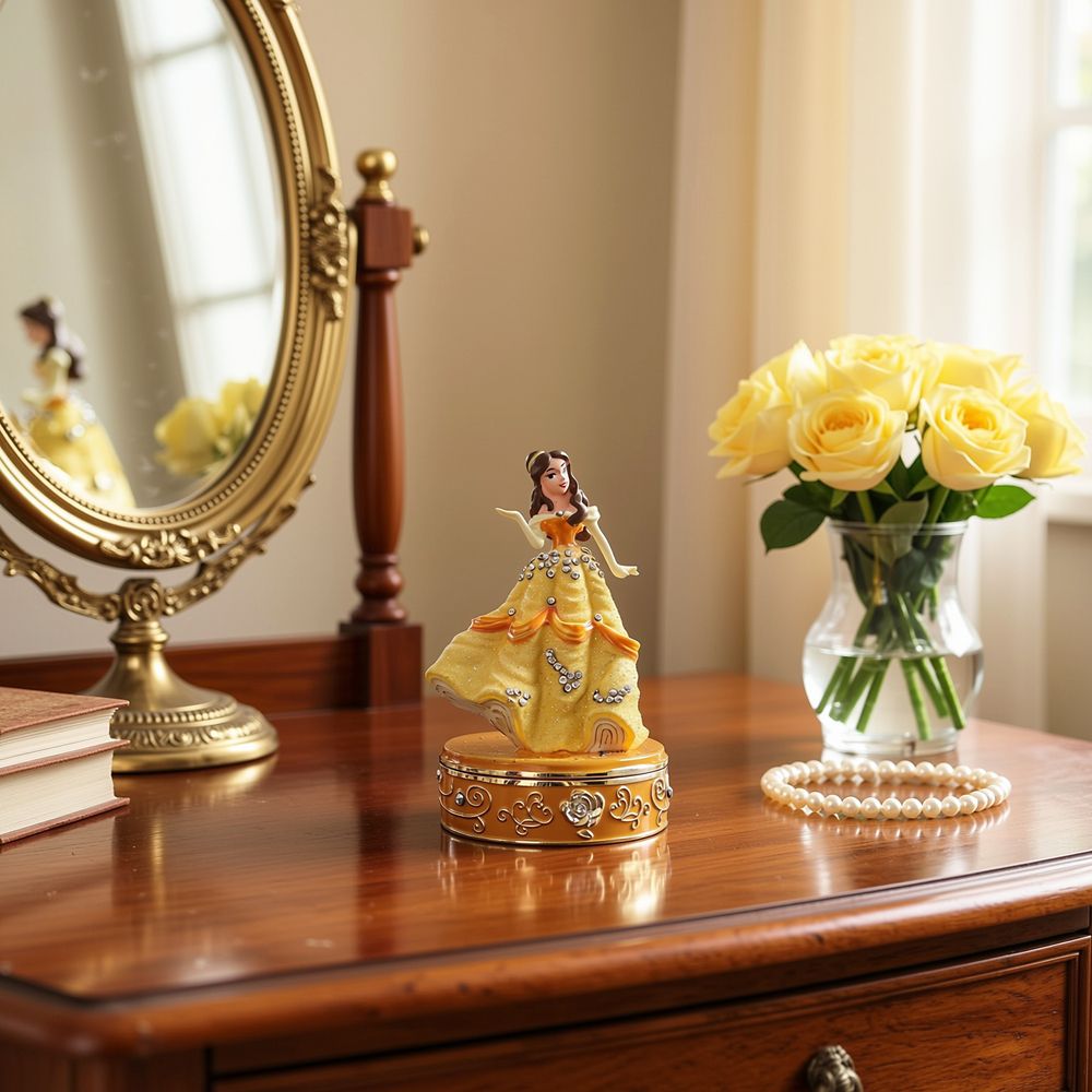 Belle Trinket Box by Arribas &ndash; Beauty and the Beast