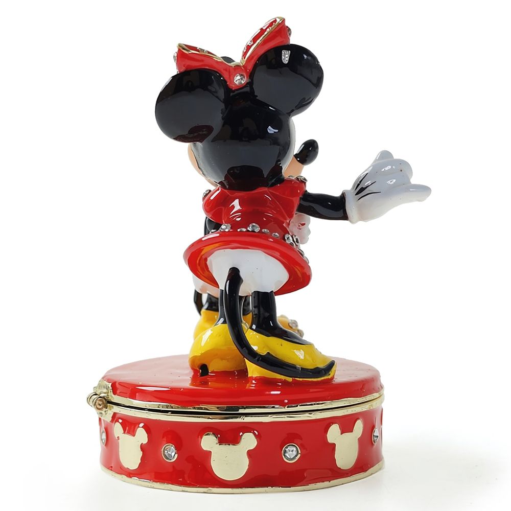 Mickey Mouse and Minnie Mouse Trinket Box by Arribas