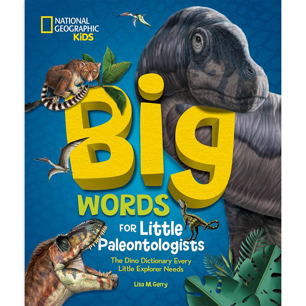 National Geographic Kids Big Words for Little Paleontologists Book Official shopDisney