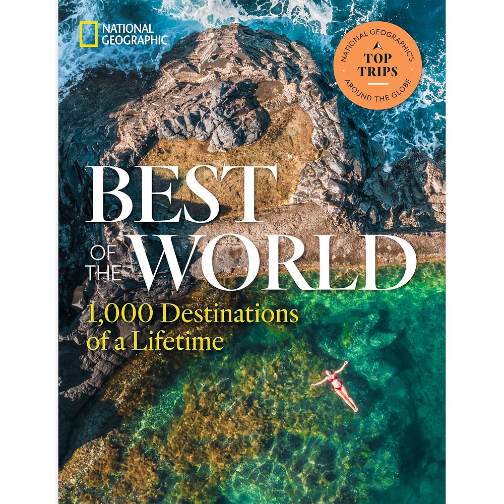 Best of the World: 1,000 Destinations of a Lifetime Book National Geographic Official shopDisney