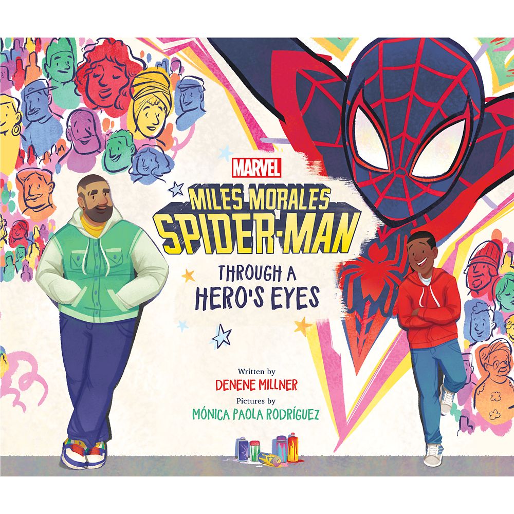 Miles Morales Spider-Man: Through a Heros Eyes Book Official shopDisney