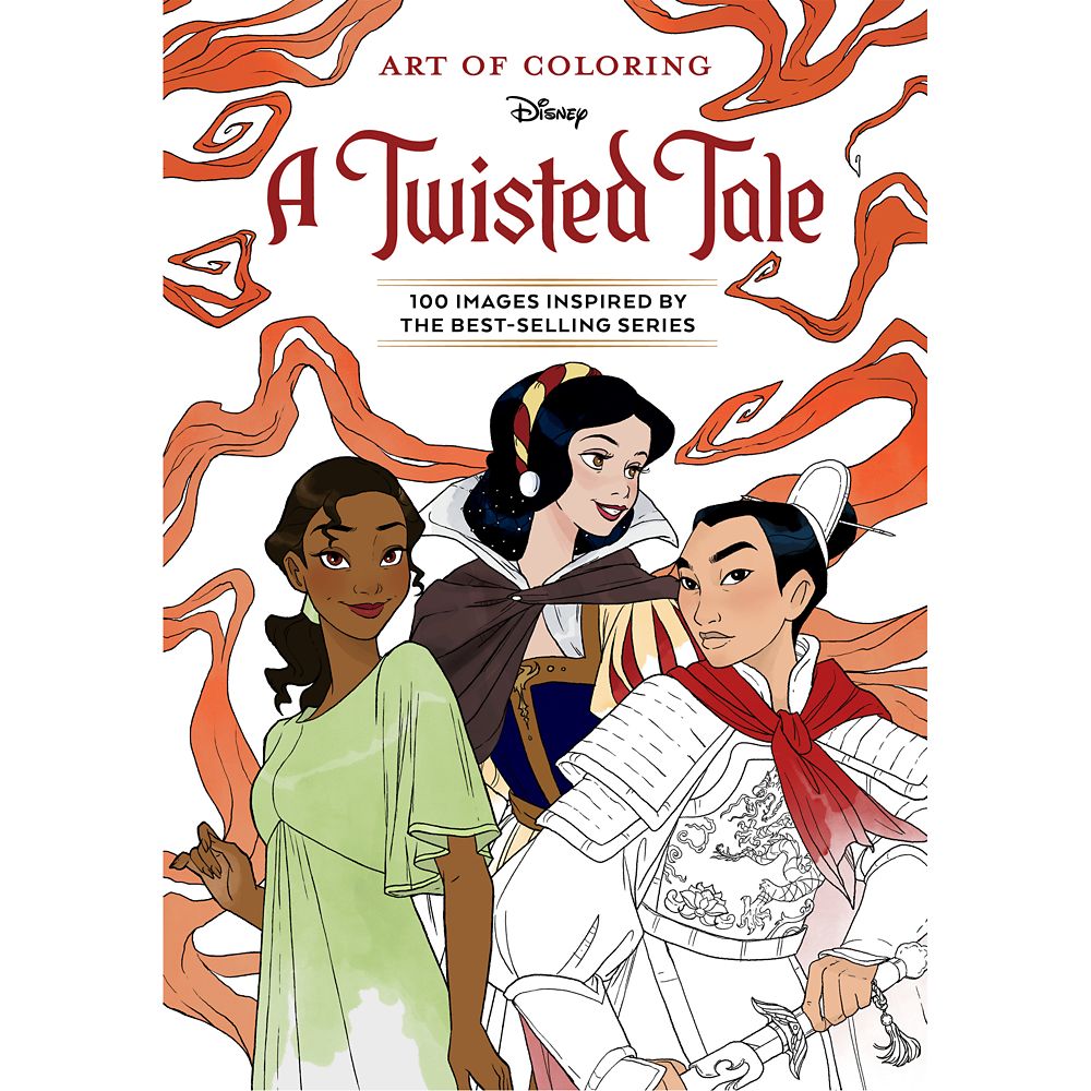 A Twisted Tale Art of Coloring Book Official shopDisney