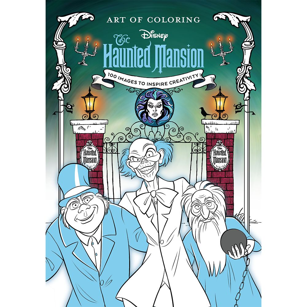 The Haunted Mansion Art of Coloring Book Official shopDisney