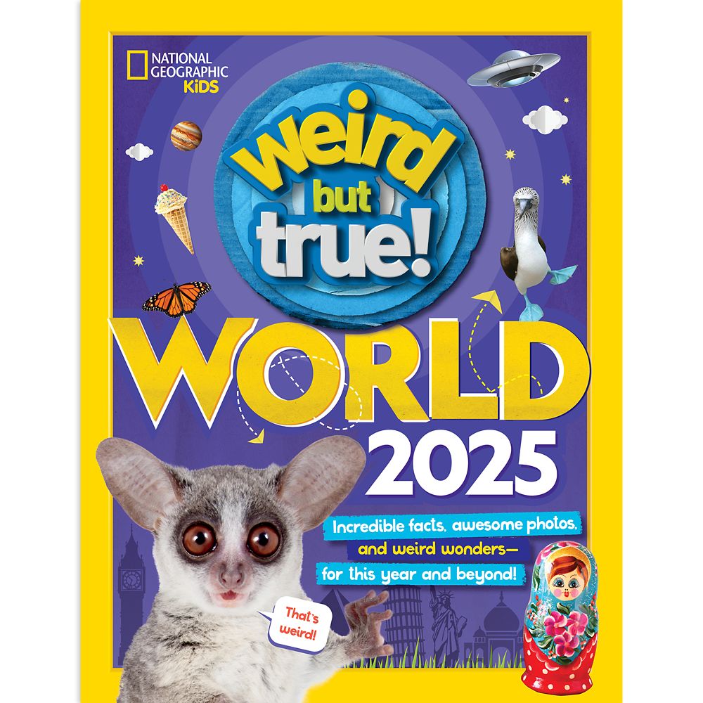 Weird But True! World 2025 Book National Geographic Disney Store