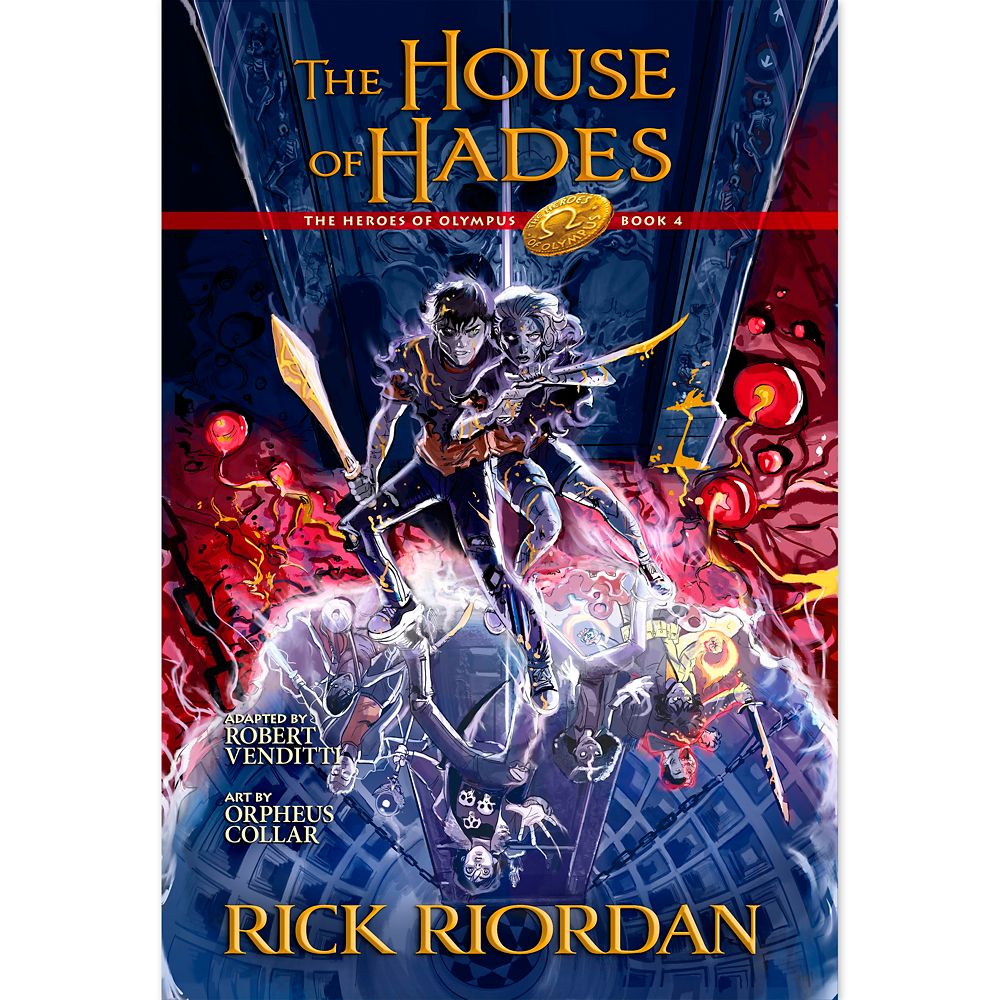 The Heroes of Olympus: The House of Hades by Rick Riordan Graphic Novel Official shopDisney