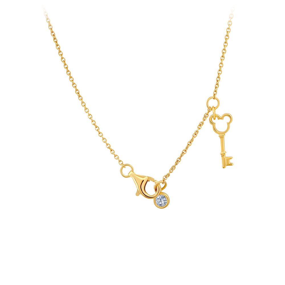 Mickey Mouse Heart Hands Necklace by CRISLU