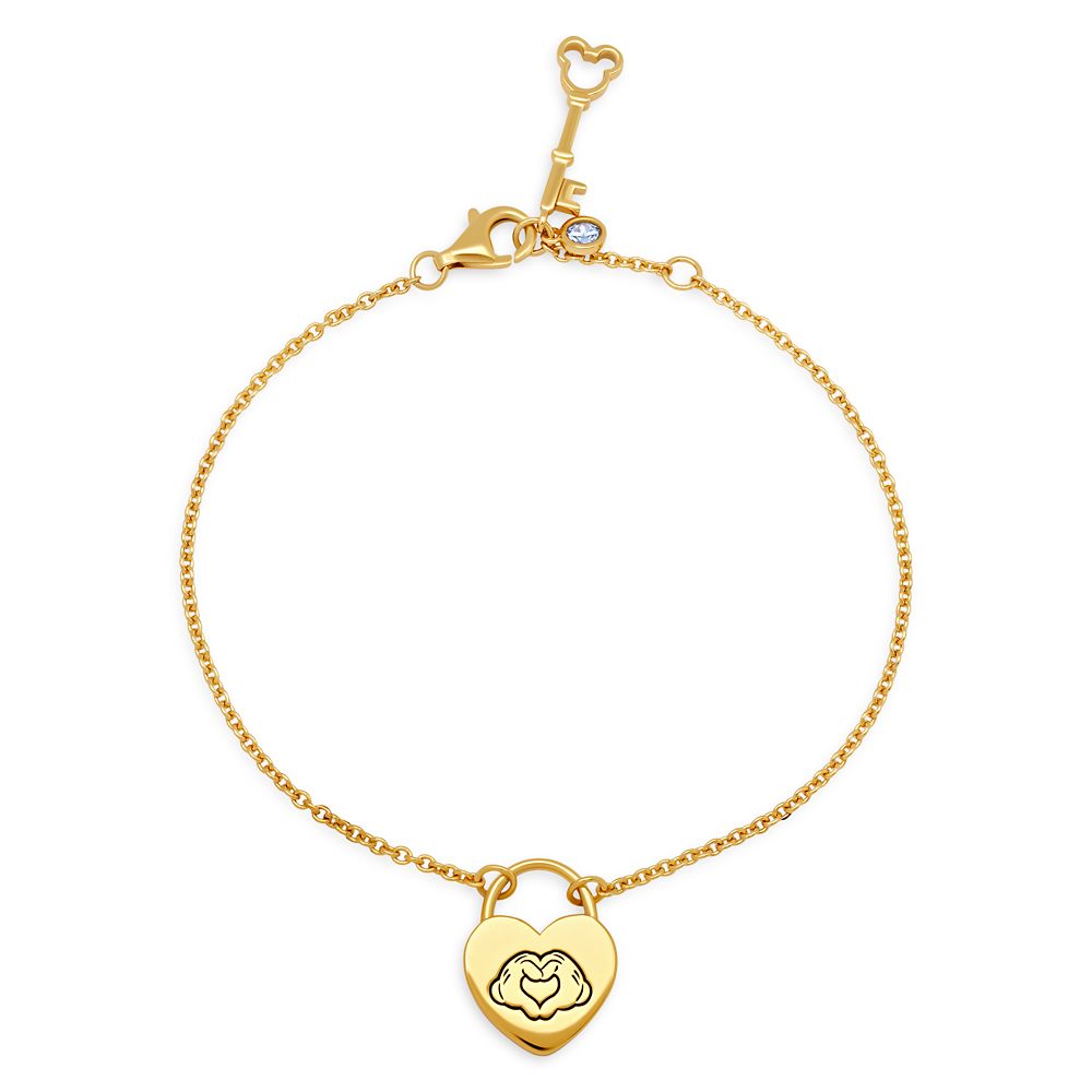 Mickey Mouse Heart Hands Bracelet by CRISLU Official shopDisney
