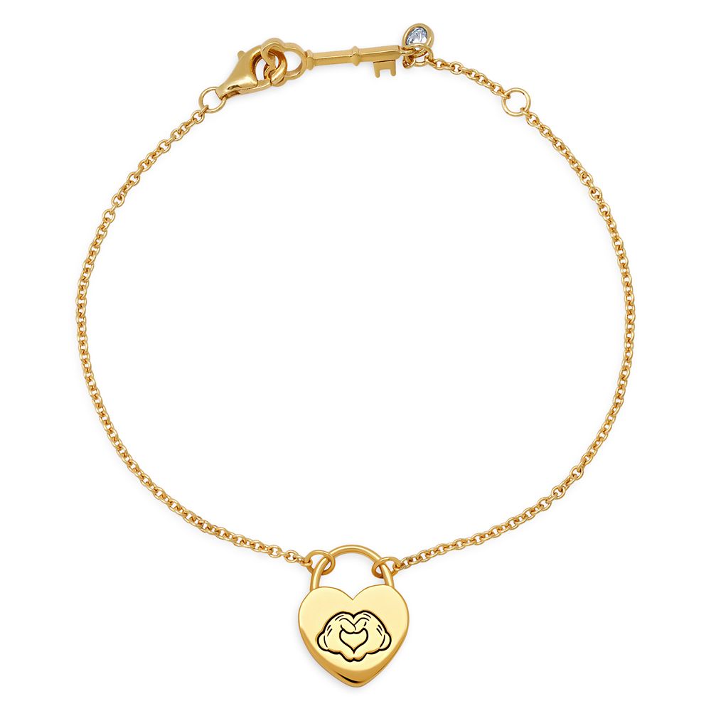 Mickey Mouse Heart Hands Bracelet by CRISLU