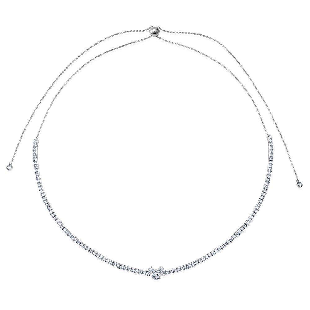 Mickey Mouse Icon Tennis Necklace by CRISLU